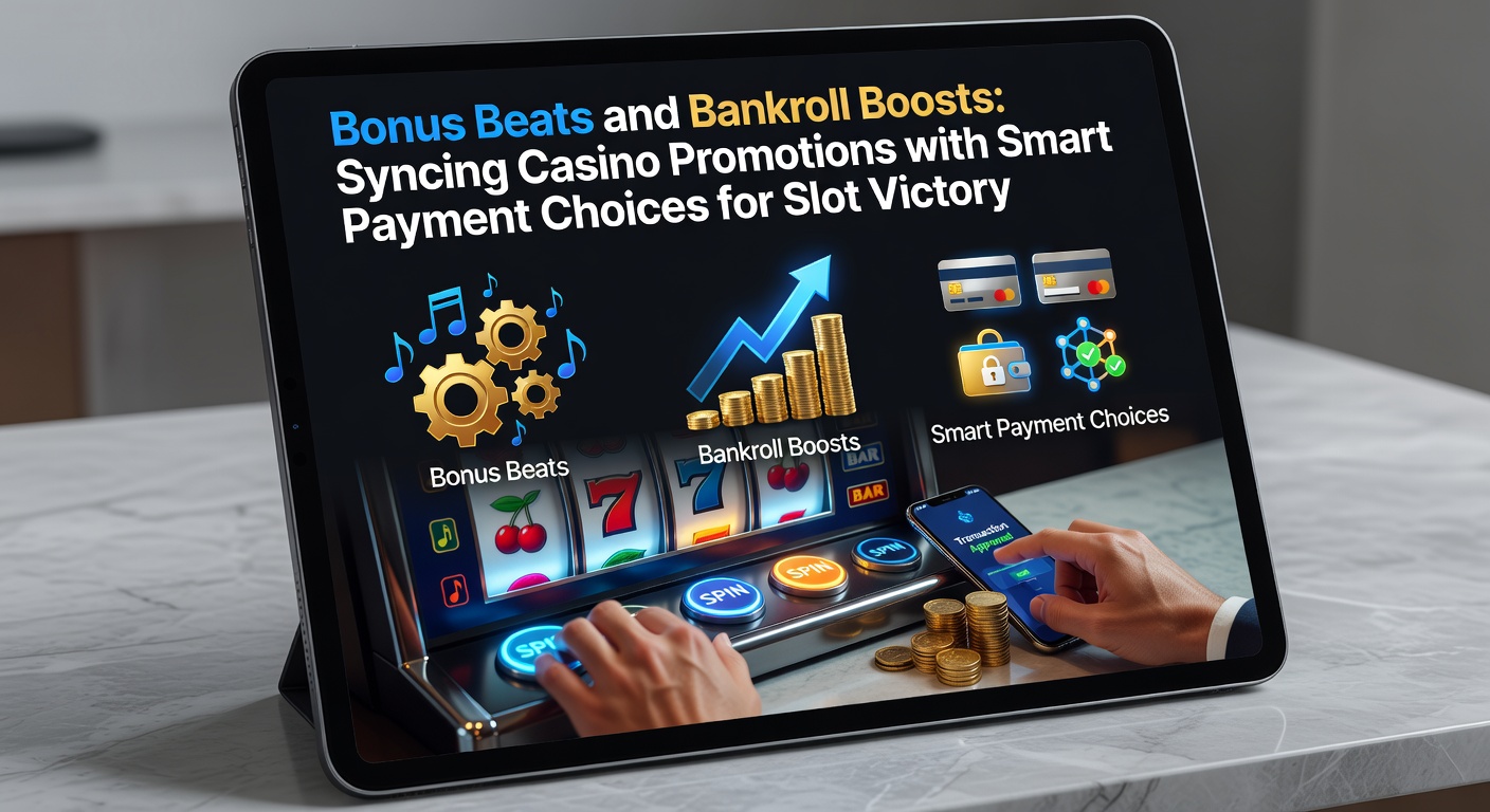 Dynamic graphic of a player's bankroll graph spiking upward alongside slot bonus icons and lightning-fast payment arrows, demonstrating growth from synced deposits and promotions