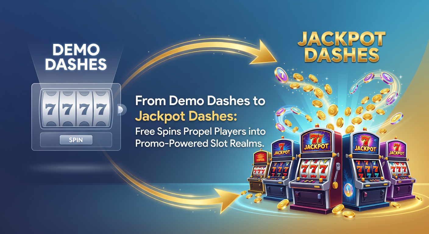 Vibrant slot reels transitioning from demo mode icons to exploding jackpot symbols with free spin scatters lighting up the screen