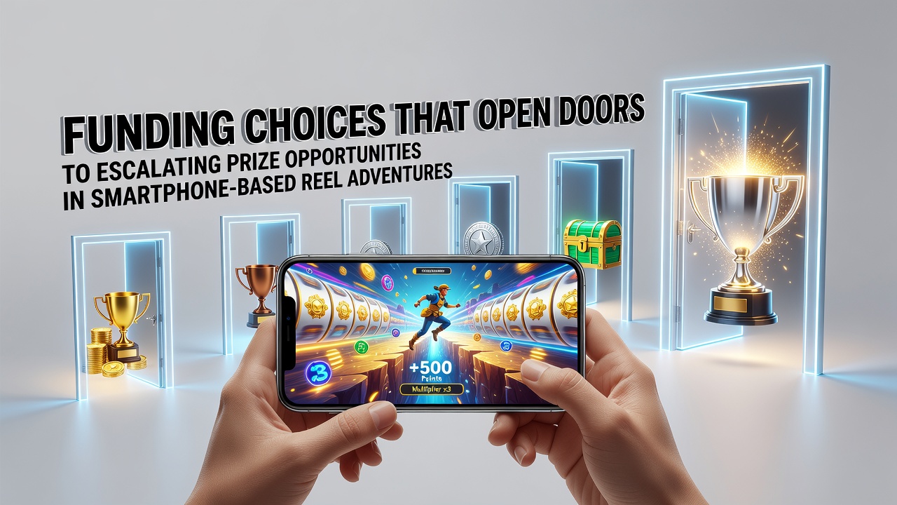 Smartphone displaying slot game interface with funding options highlighted