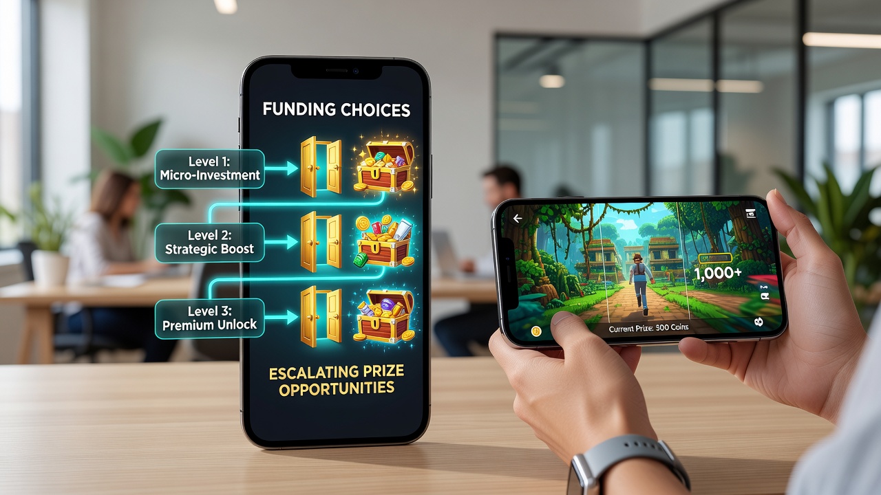Close-up of mobile payment screen during slot session