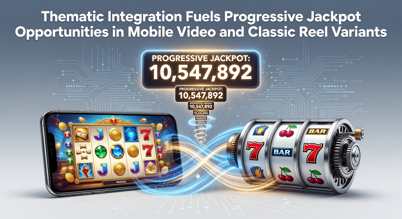 Thematic elements blending across mobile video slots and classic reel machines to build progressive jackpot networks